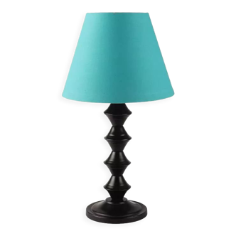 Metal table lamp for night light