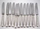ATO 24 knives, violin fillet, 12 table knives + 12 cheese knives, excellent condition.