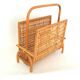 Porte-revues en rotin