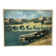 Barges along the Rhône signed