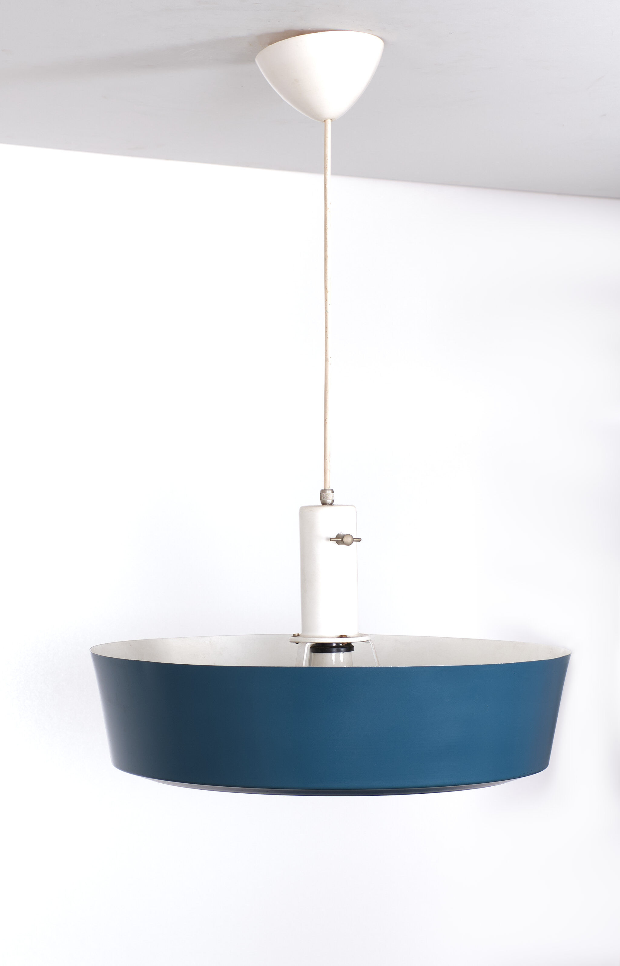 Metal Chandelier Anvia Holland 1960s J M Hoogervorst