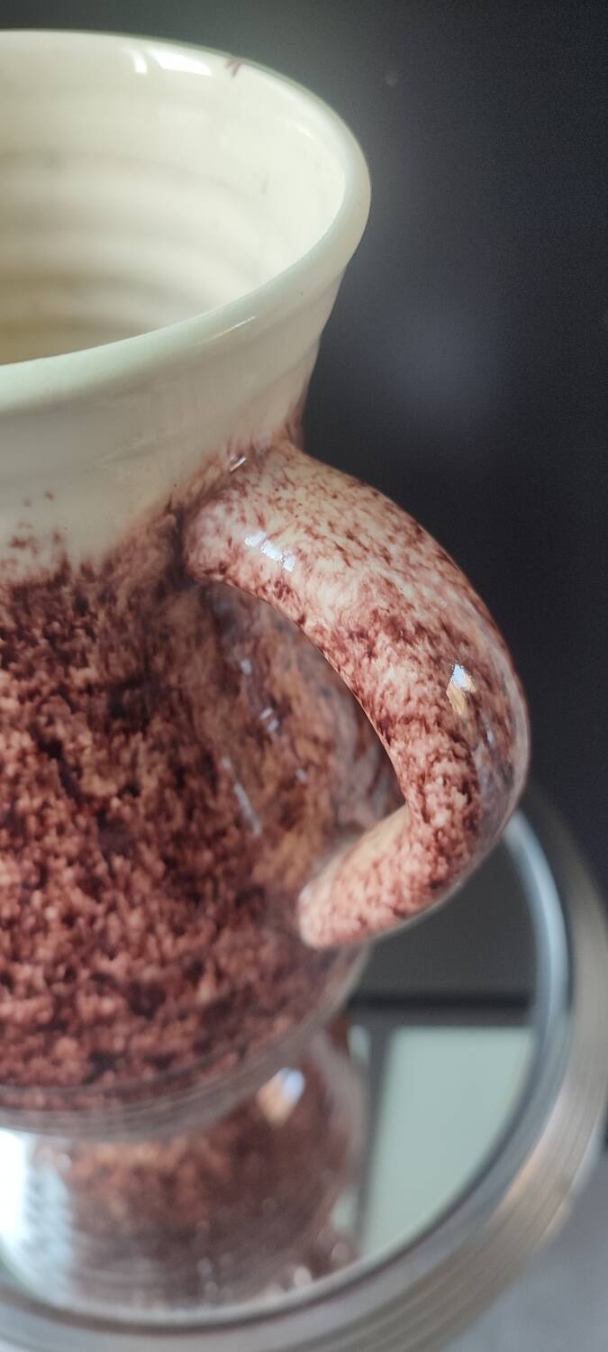 Vintage ceramic pitcher by Accolay