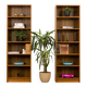 Pair of Danish bookcases in teak, Denmark, 1970s