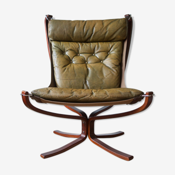 Mid-century Falcon chair by Sigurd Ressell for Vatne Møbler, 1970s