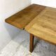 Vintage 1950's solid wood table