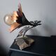 Lampe fleur, style Maison Jansen, années 70