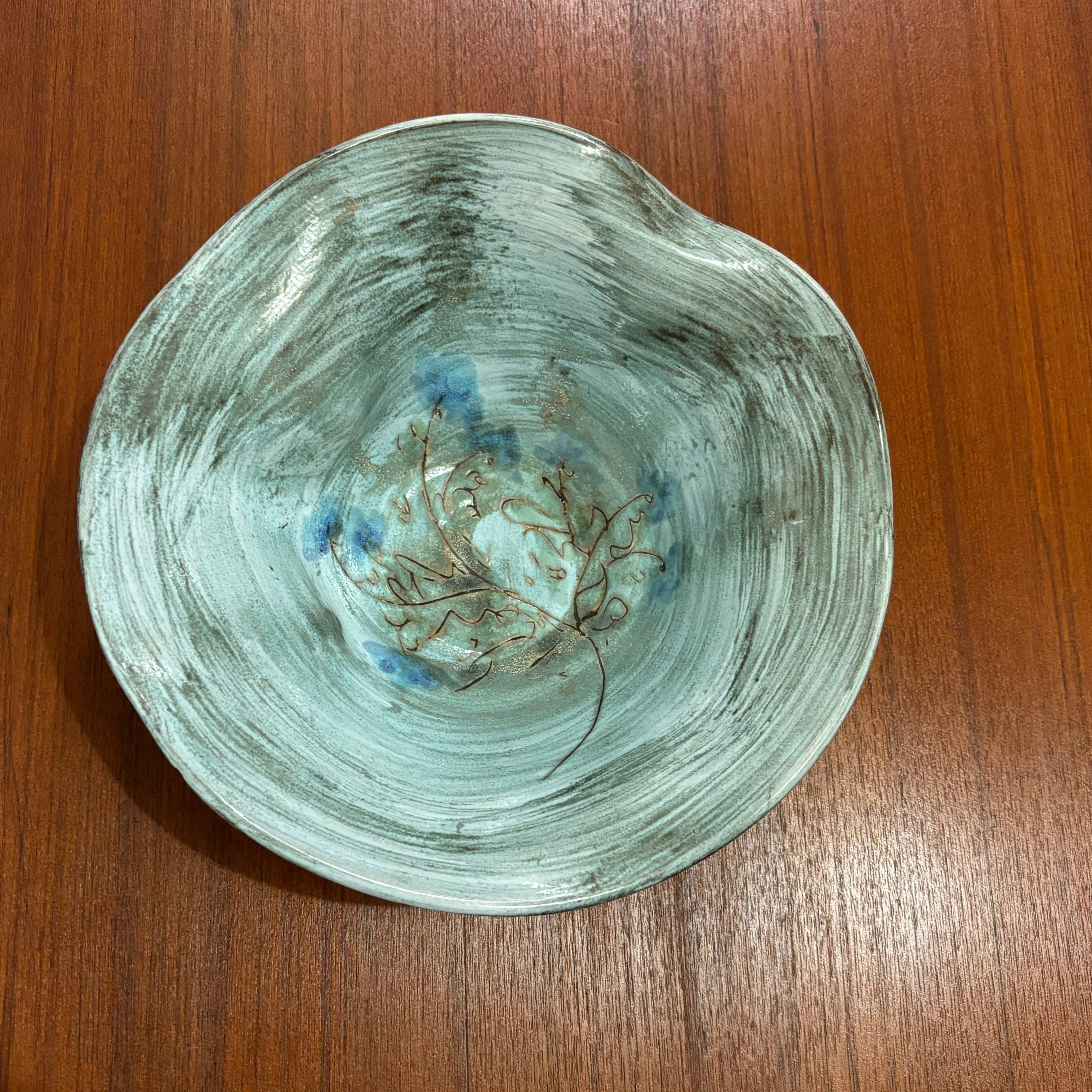 Vallauris ceramic dish