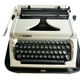 Erika 150 grey collector typewriter revised new ribbon