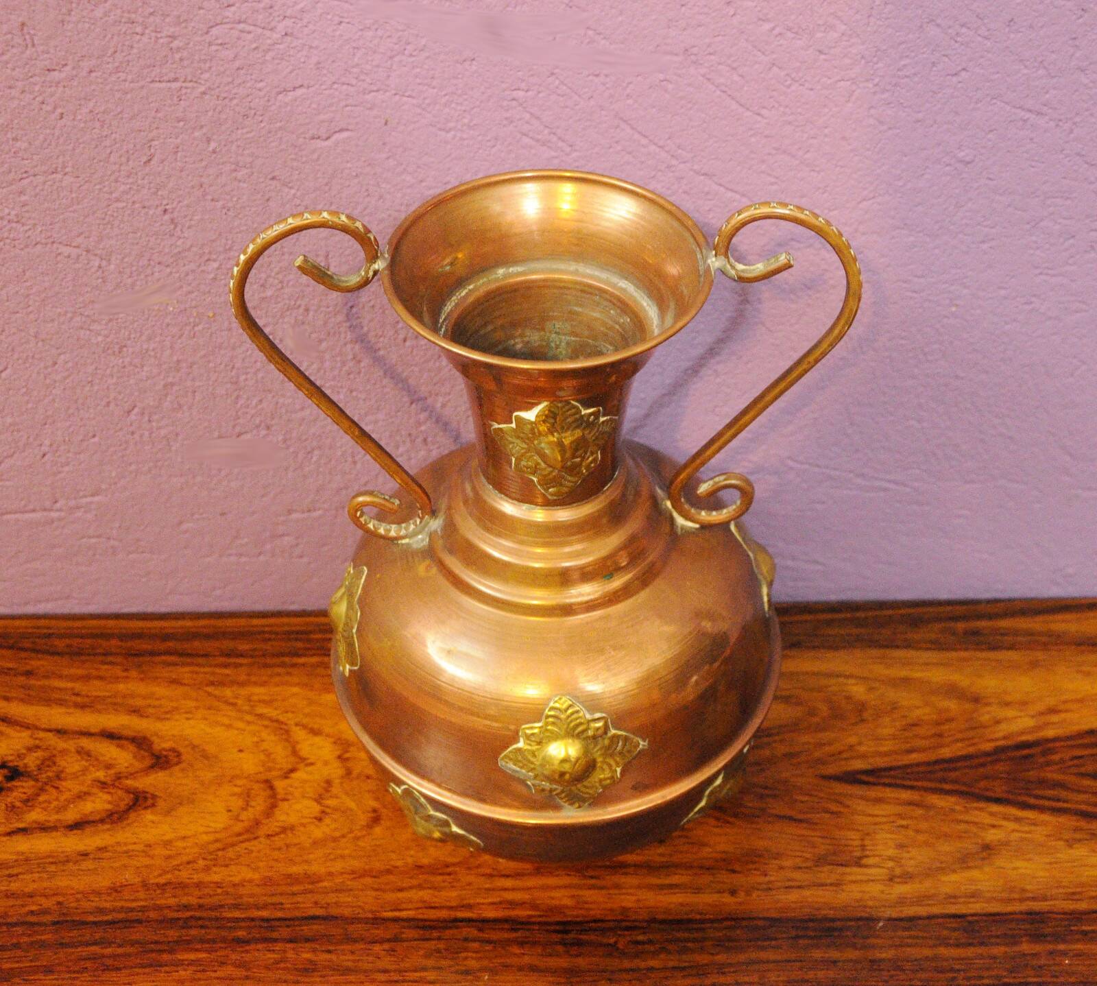 Vase danois en cuivre