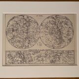 Lithograph on the sky 1900