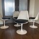 115 Tulip dining chairs by Eero Saarinen for Knoll Inc. / Knoll International