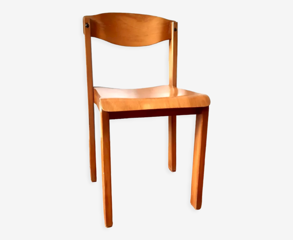 Chaise en hêtre, 1960