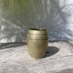 Timbale art déco monogrammé dorée