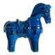 Cheval en céramique des années 60 de la collection Rimini Blue par Aldo Londi pour Bitossi