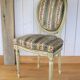 Chaise médaillon Louis XVI