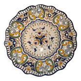 Desvres earthenware plate