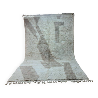 Tapis Béni Ourain Authentique 300x200 cm - 100% Laine, Fait Main