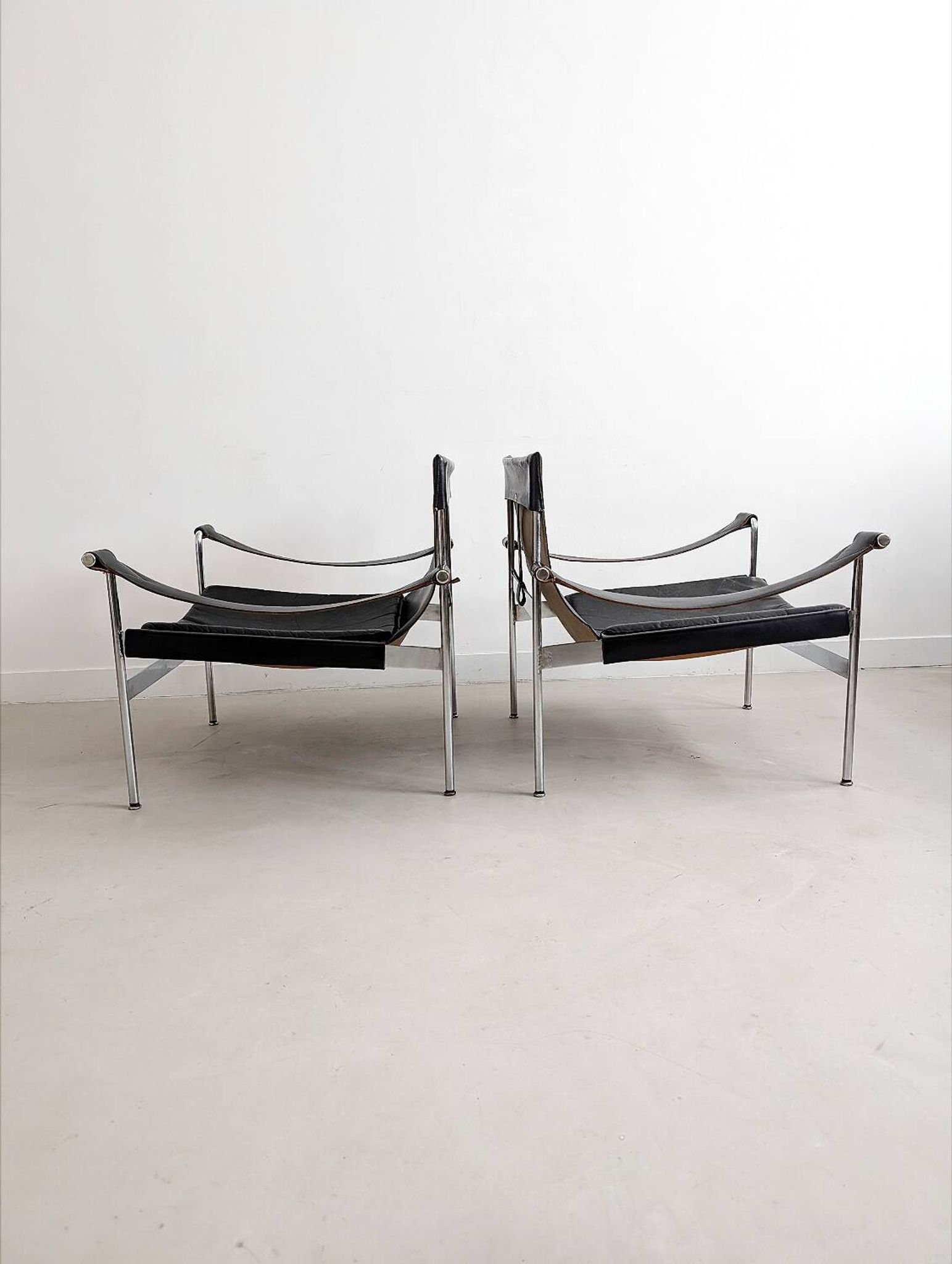 Lot de 2 chaises longues « D99 » par Hans Könecke pour Tecta années 1960