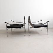 Lot de 2 chaises longues « D99 » par Hans Könecke pour Tecta années 1960