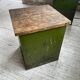 Meuble établi rangement militaire industriel vert