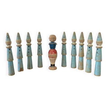 Jeu de quilles anciennes