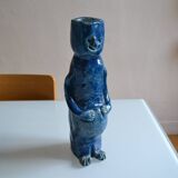 Anthropomorphic ceramic lamp base