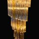 Monumental large chandelier Venini Murano glass 140cm