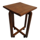 Art Deco Amsterdam School oak sidetable