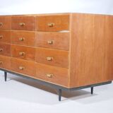 Teak Display Cabinet – Vintage Shop Display Counter from the 1950s
