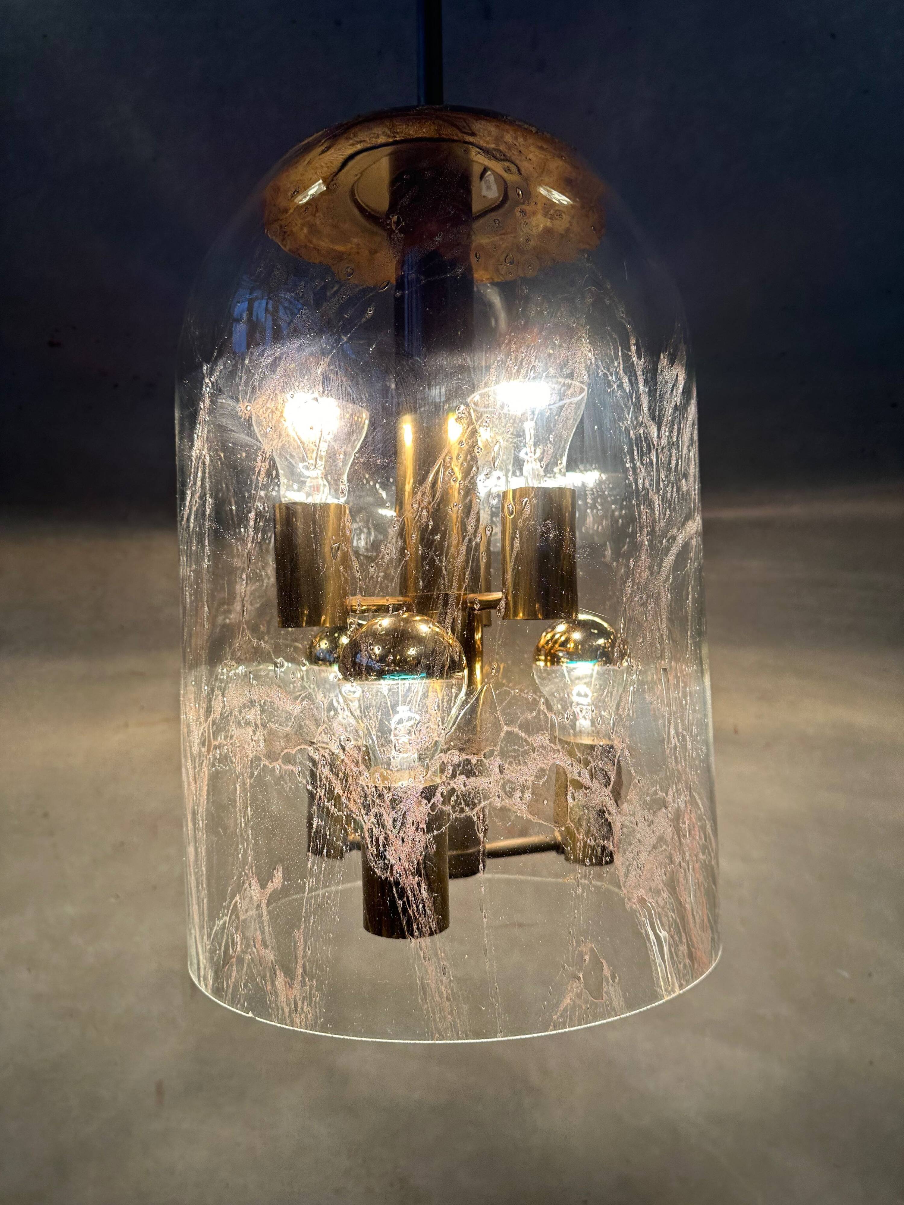 Vintage pendant lamp – Doria Leuchten 1960s