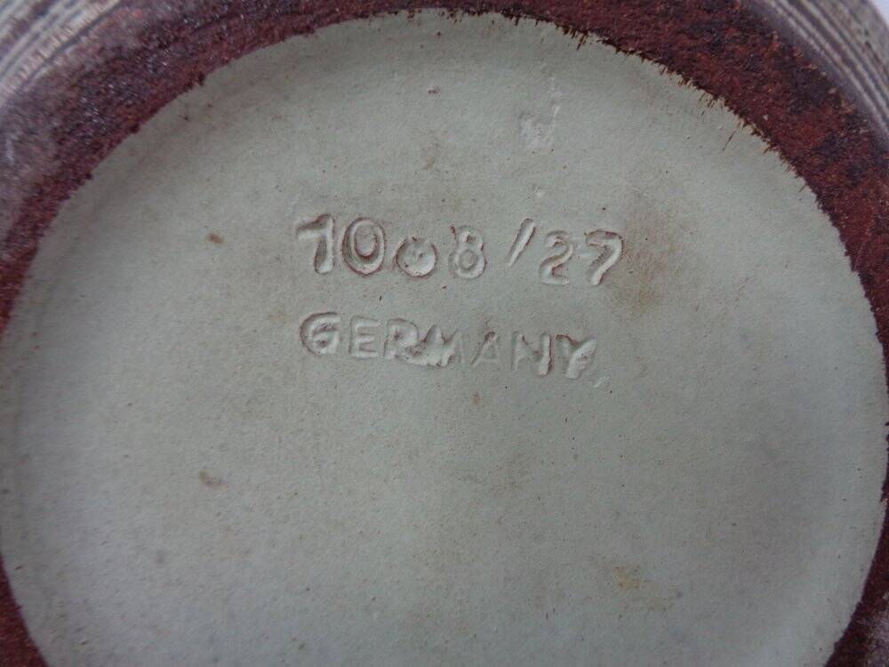 Large German ceramic floor vase, 1960s