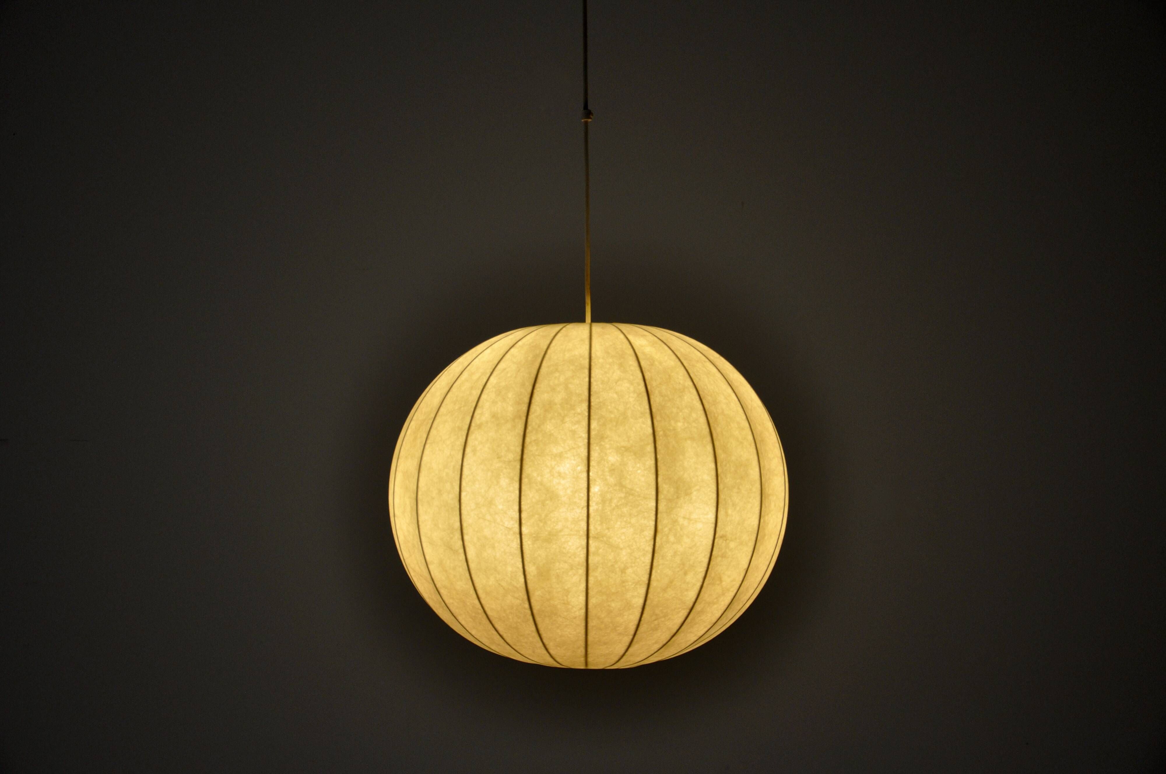 Cocoon pendant lamp by Achille & Pier Giacomo Castiglioni for Flos, 1960s