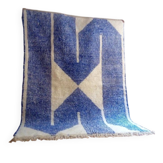 Handmade Moroccan rug, wool rug from Morocco 150/250 cm