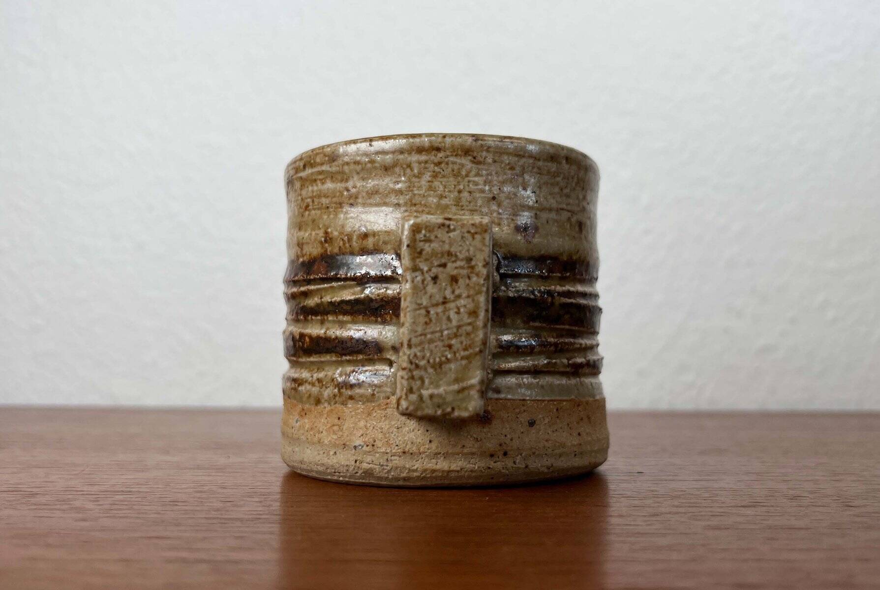 Mid-century studio pottery carafe by Tue Poulsen for Tue Keramik, 1960s.