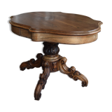 Side table in solid wood