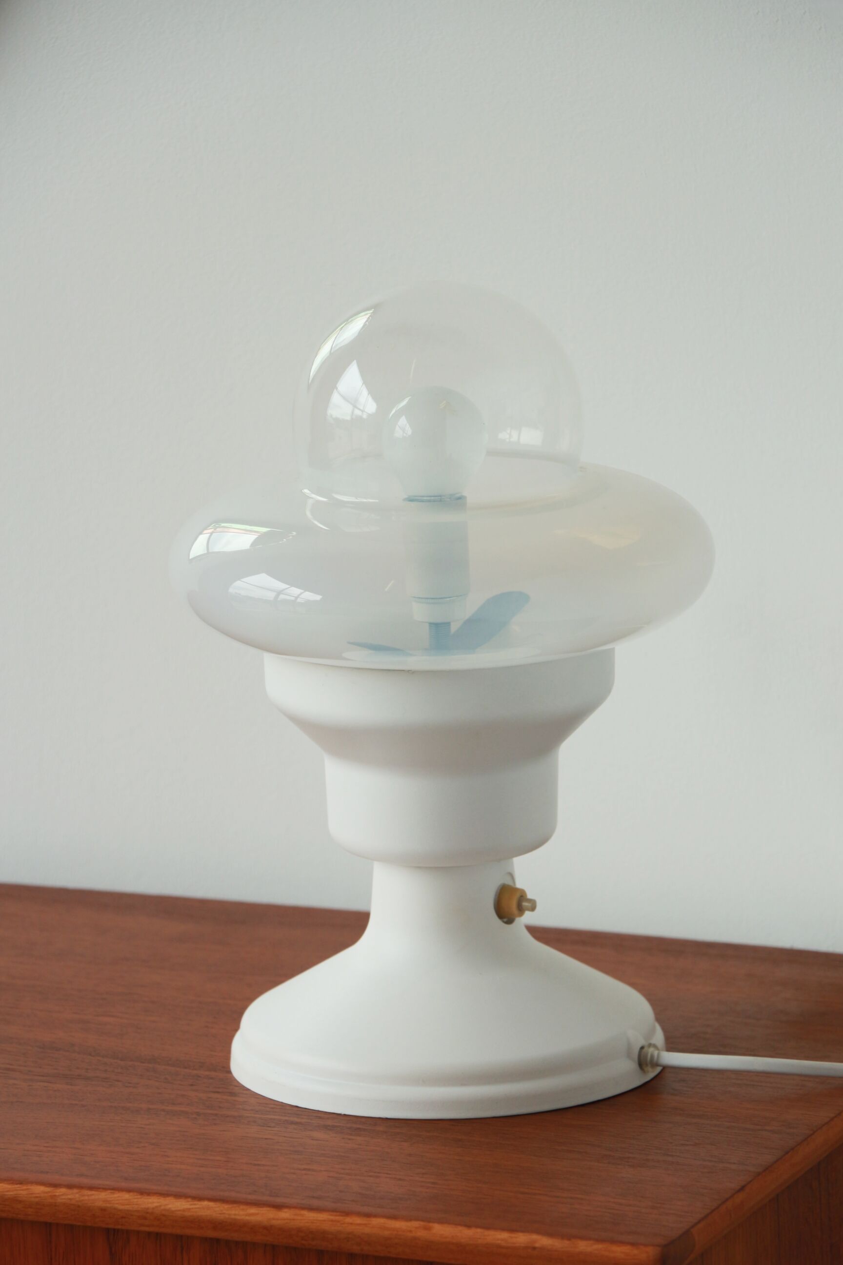 White design lamp - 70s