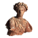 Statue en plâtre de déesse grecque du 20e siècle
