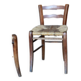 Pair of small Savoyard chairs