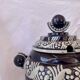 Soup bowl / Blue ceramic dish