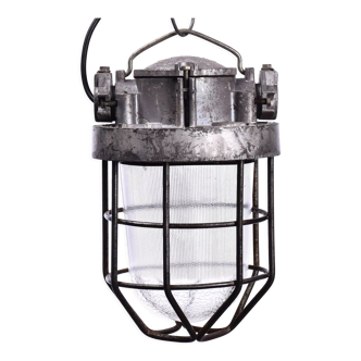 Industrial cage lamp