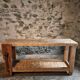 French antique console table, around 1900.