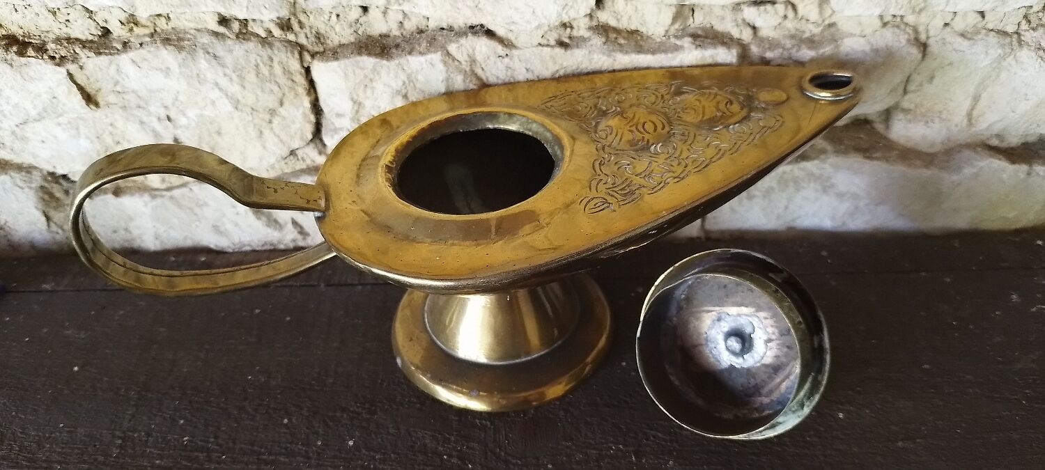 Vintage oil lamp