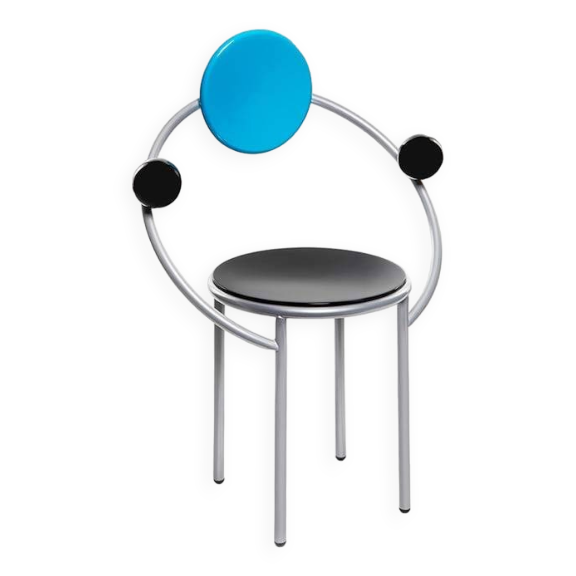 First chair designed by Michele De Lucchi for MEMPHIS MILANO