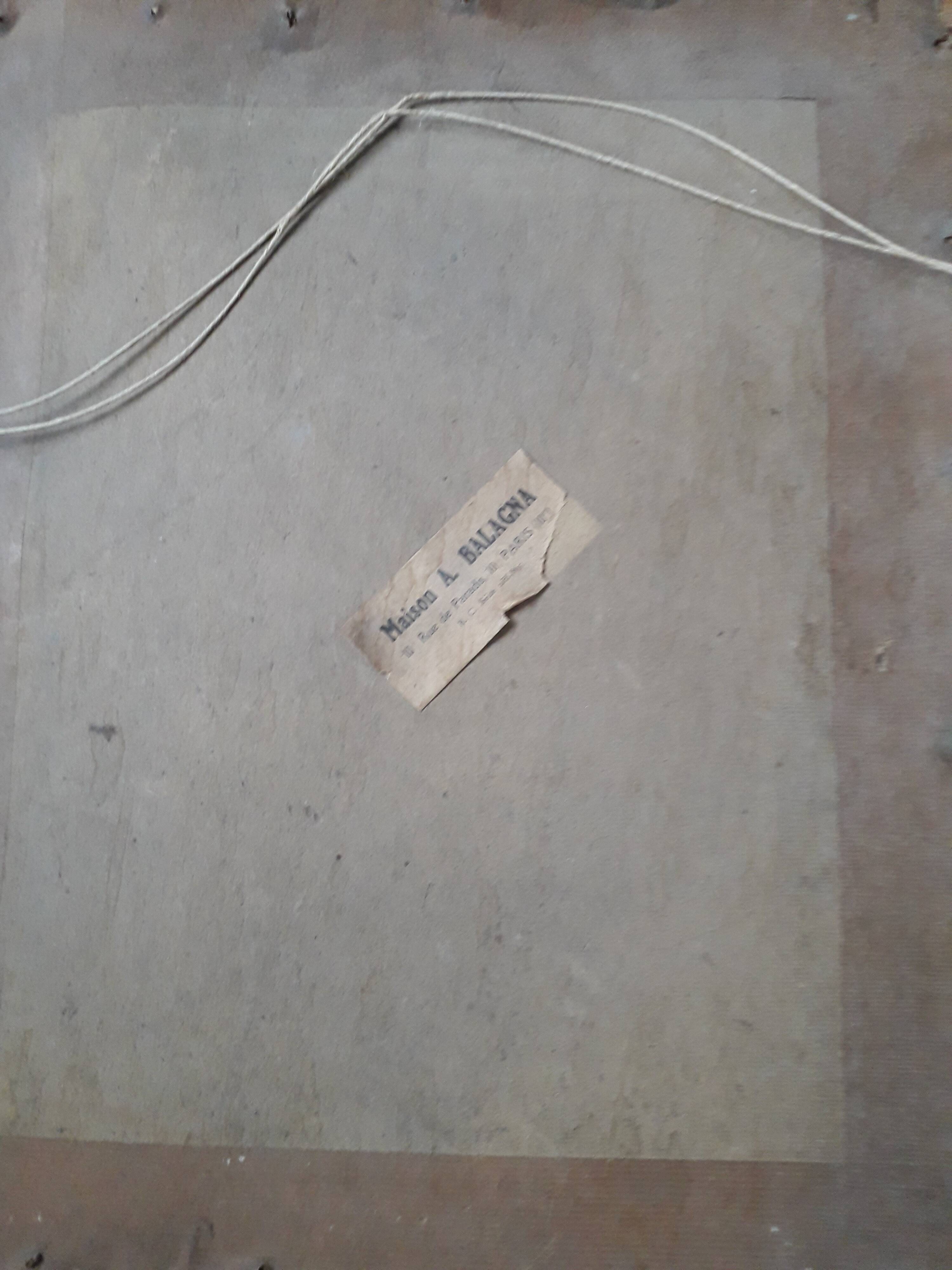 Old photograph of a woman's portrait