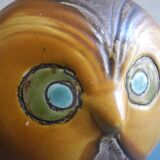 vintage ceramic owl pottery by Eduardo Vega
