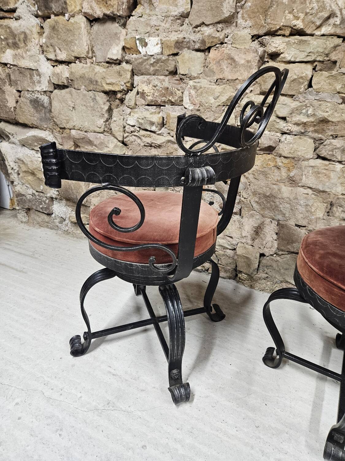 Ensemble brutaliste vintage 1970"