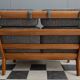 Teak 2 seat sofa by Juul Kristensen for Glostrup Denmark