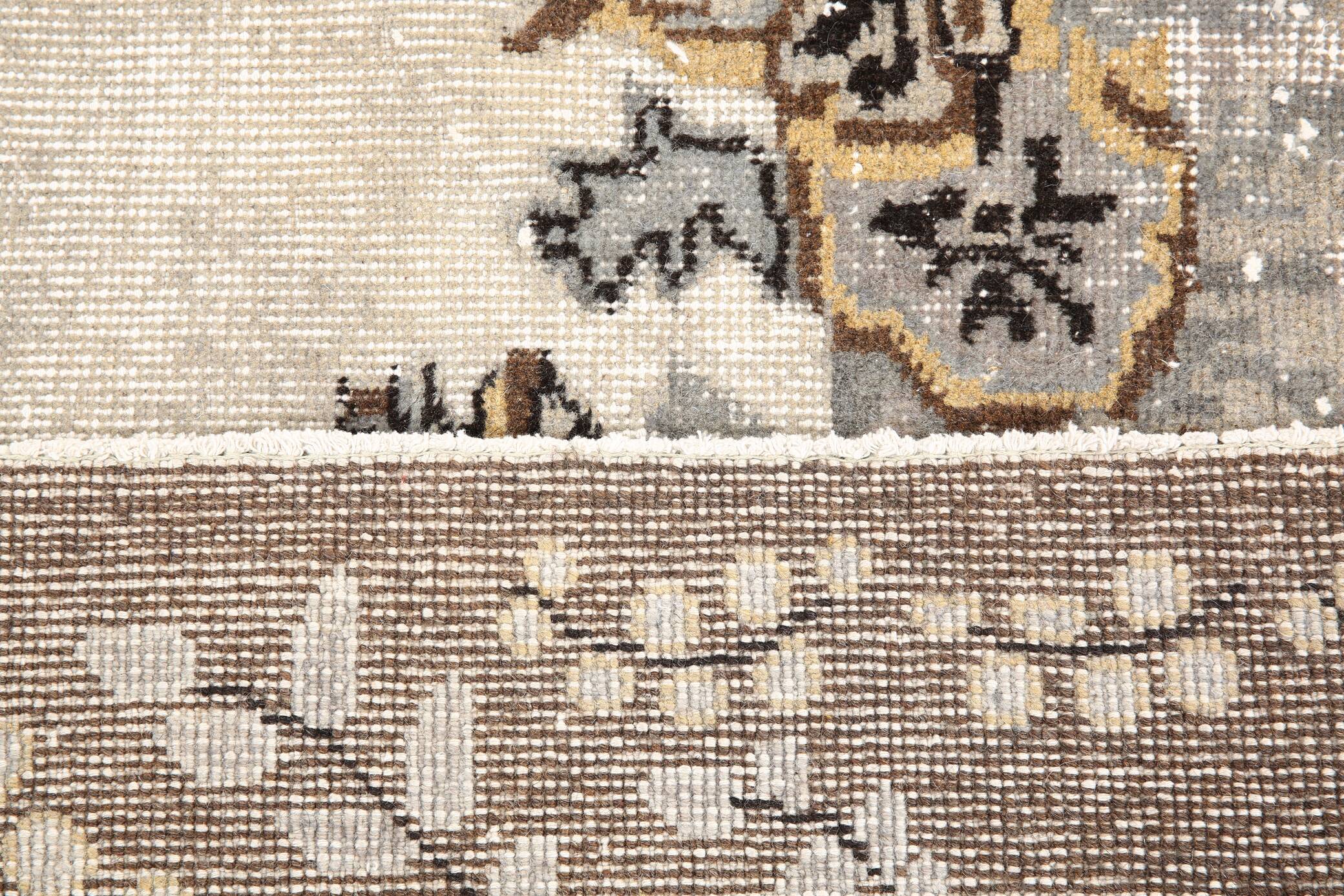 7x10 Rug For Living Room Classic Vintage Turkish Rug, 201x324Cm SK 1871
