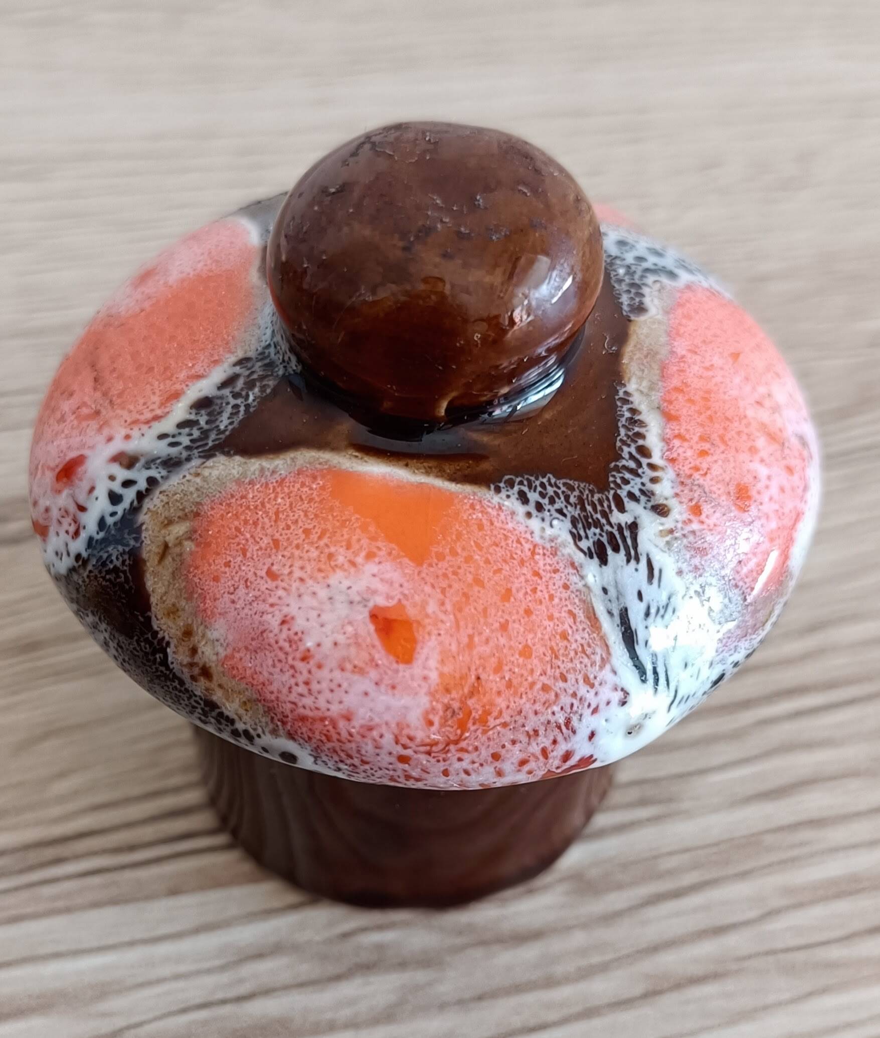 Vallauris earthenware teapot and coffee pot from the 70s