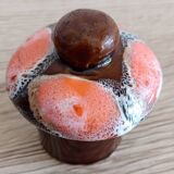 Vallauris earthenware teapot and coffee pot from the 70s